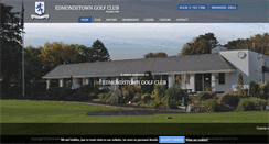 Desktop Screenshot of edmondstowngolfclub.ie